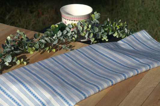 Riley Blake Penelope Stripes Cream 1 yard cut